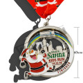 Medalhas do presente dos presentes do Natal feliz